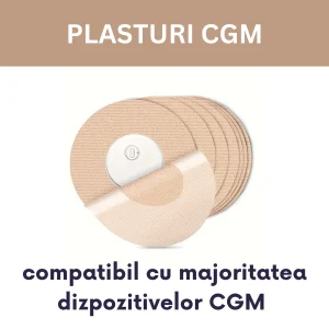Plasture CGM pentru dispozitive monitorizare glicemie